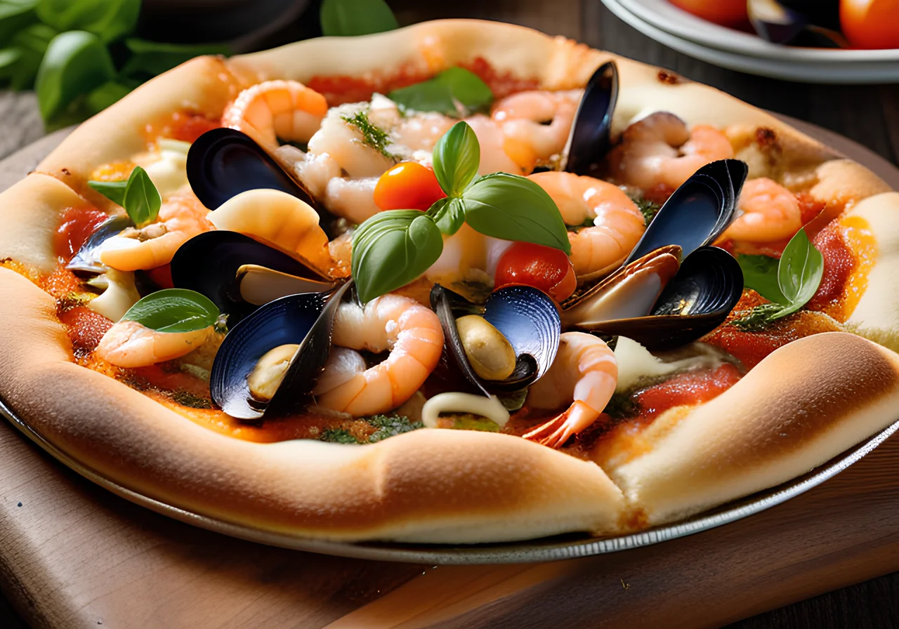 Seafood Pizza