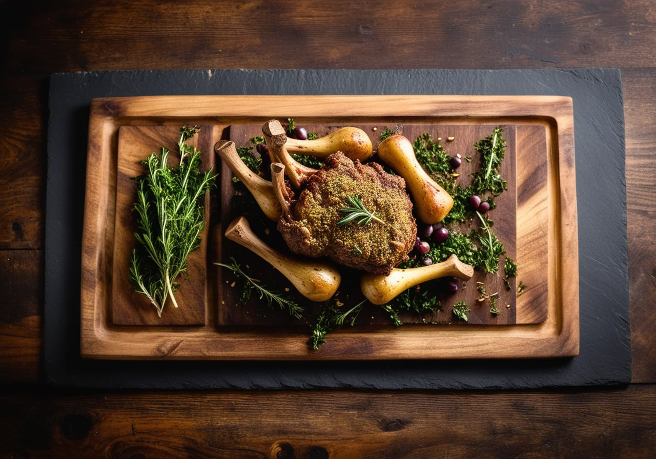 Lamb Rack with Crust