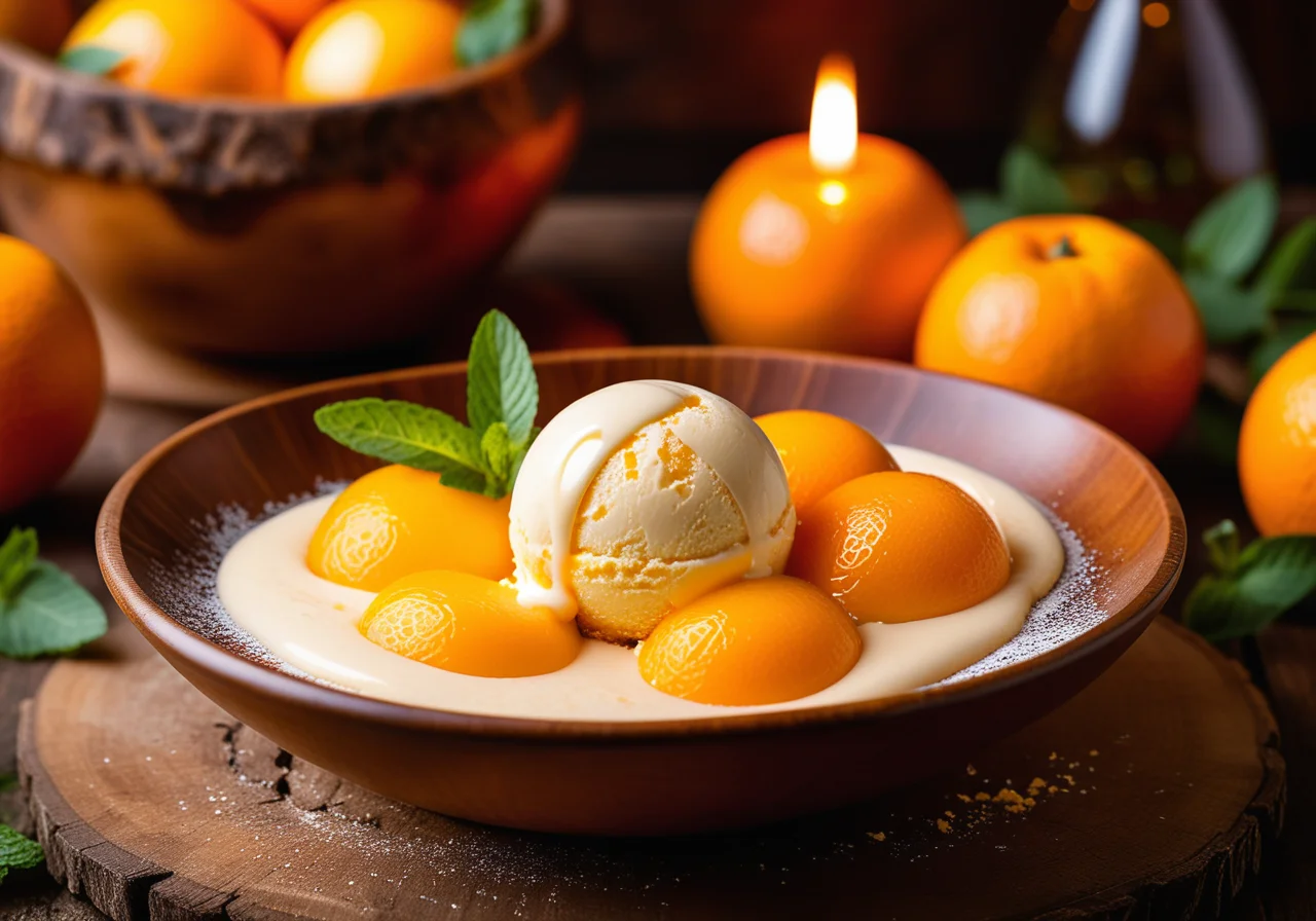 Mandarin Ice Cream