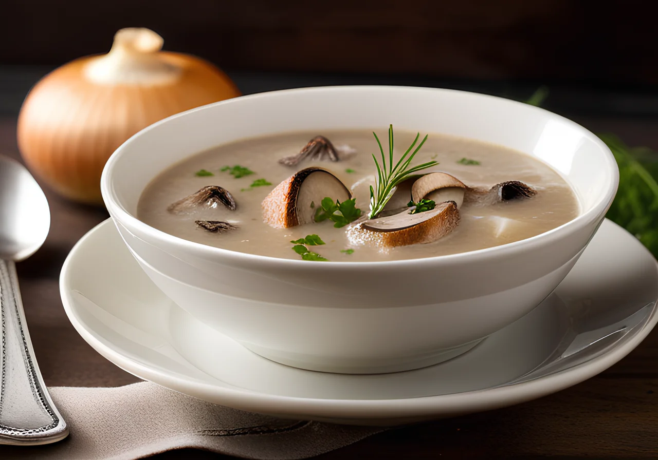 Mushroom Onion Soup