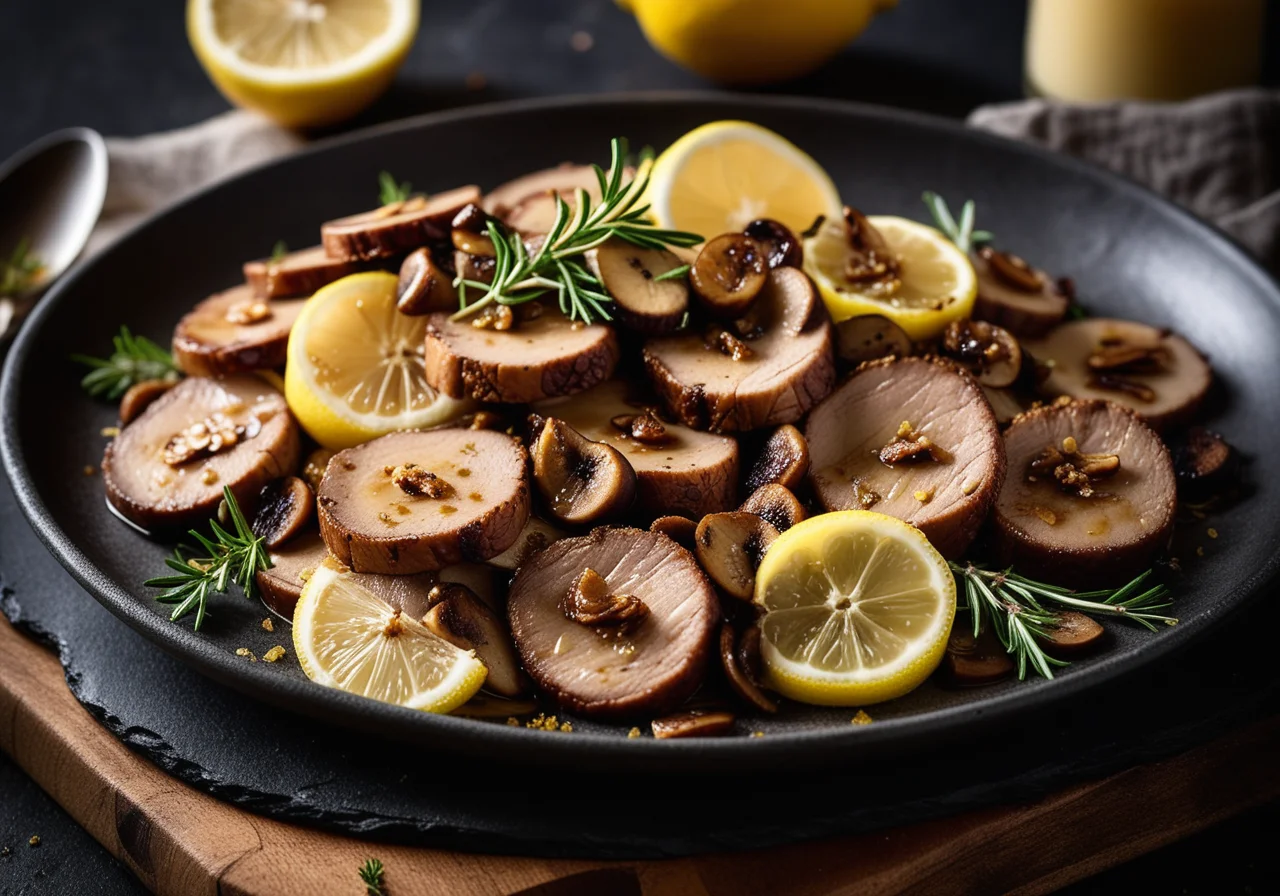 Pork with Porcini in the Oven