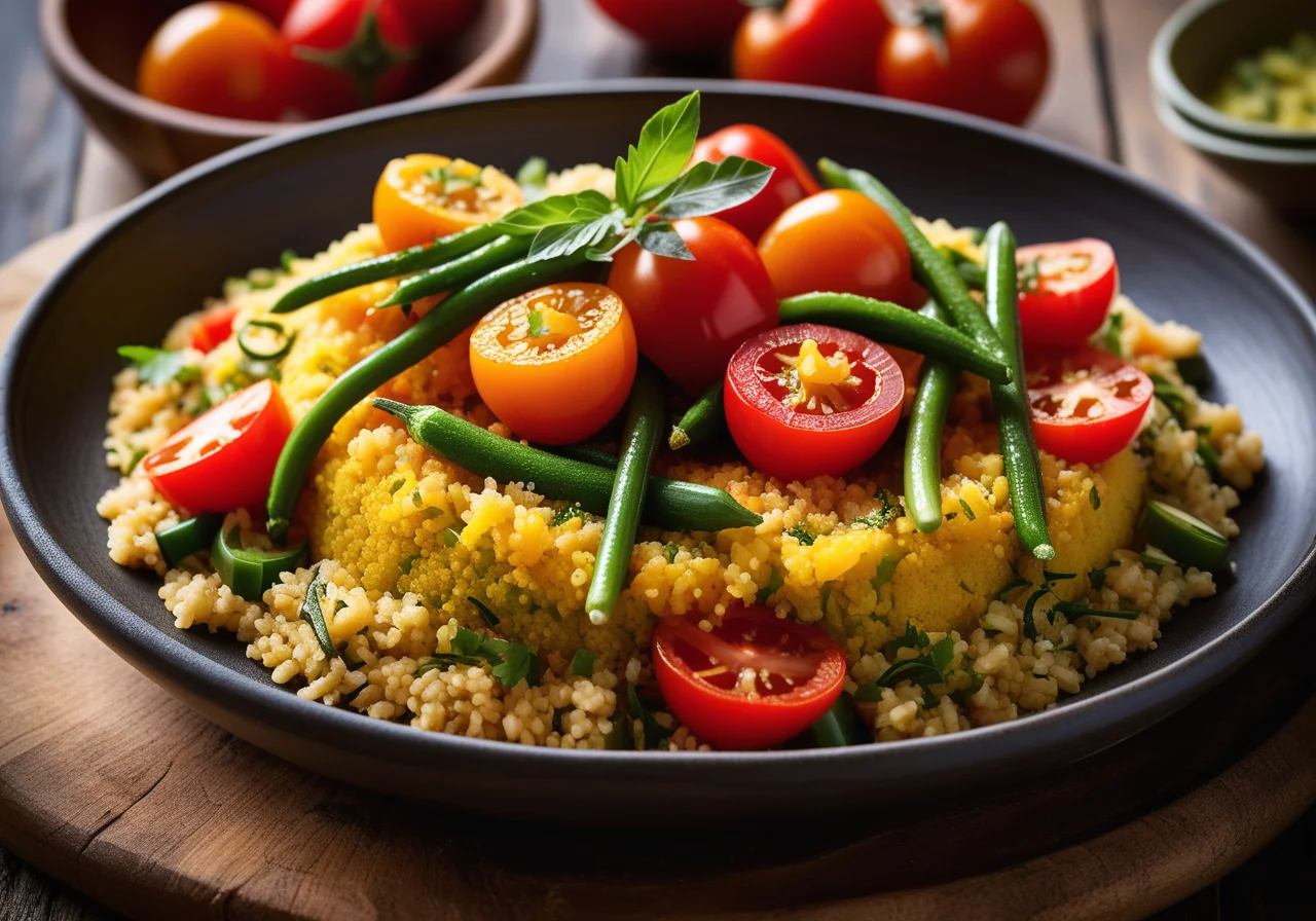 Tajine with Vegetable Couscous