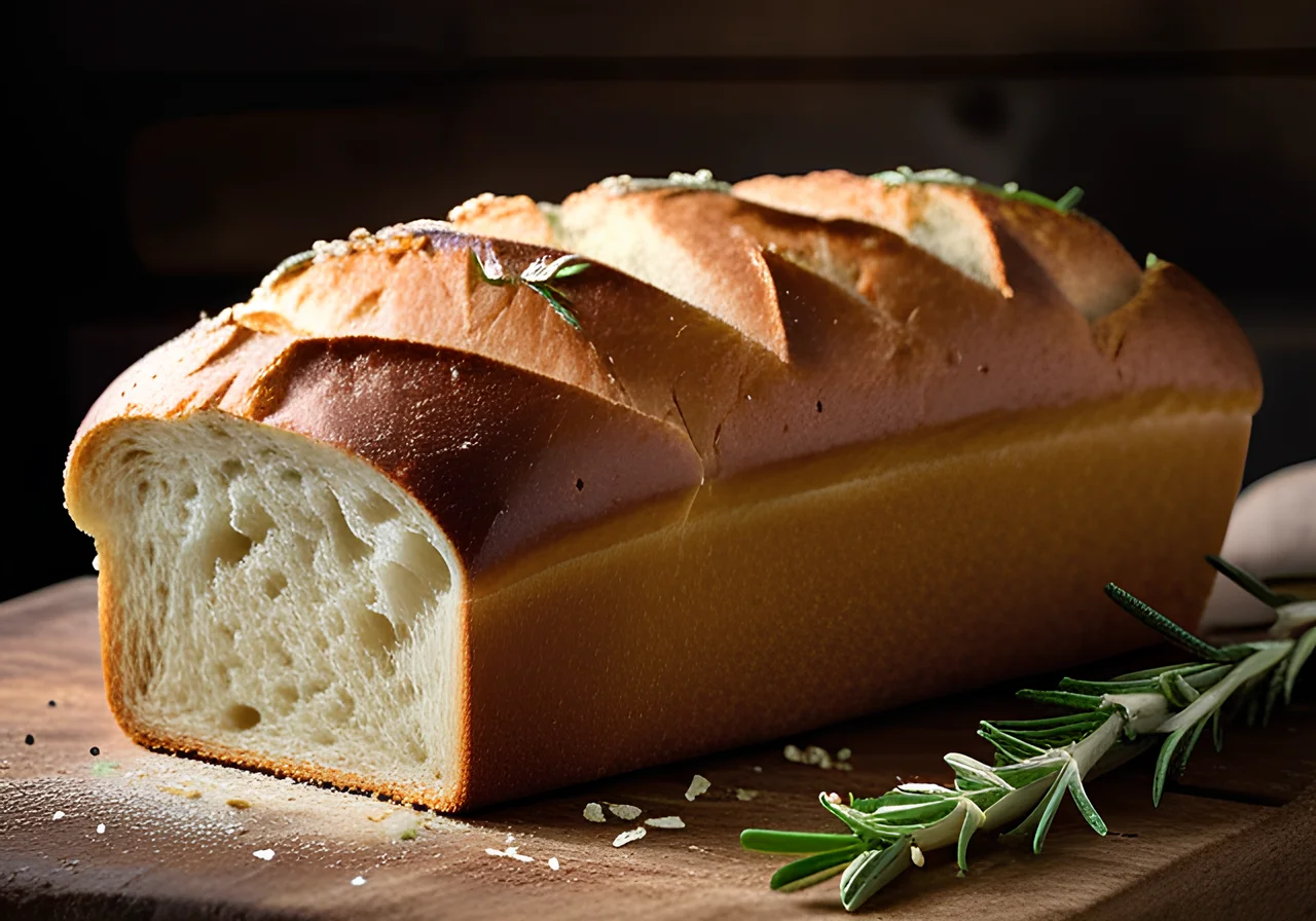 White Bread with Rosemary