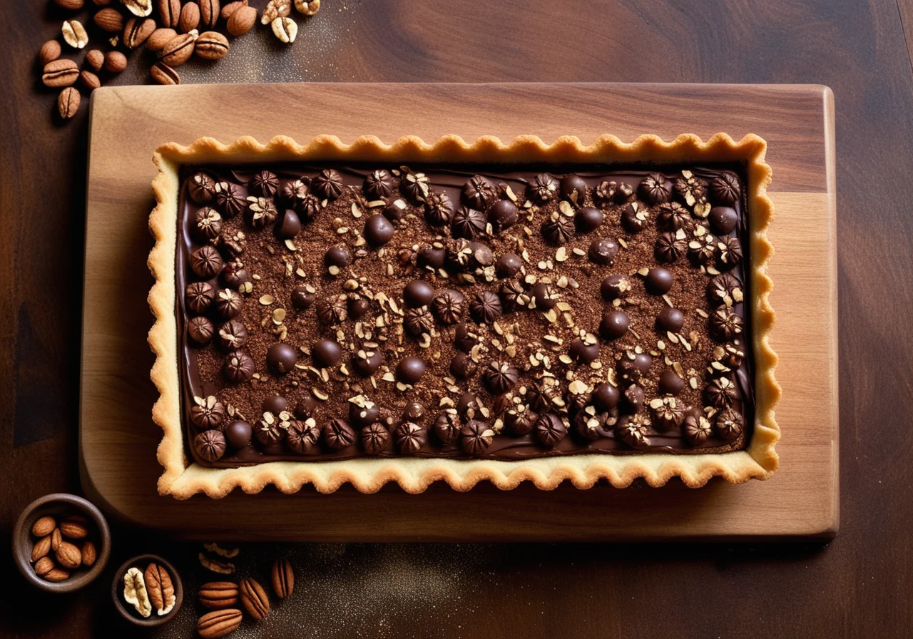 Nuss-Schoko-Tarte