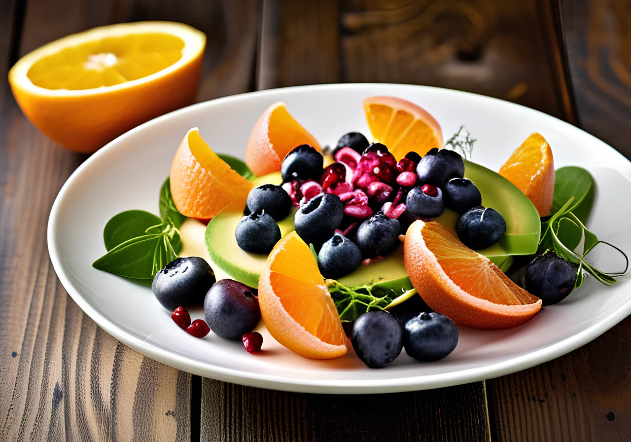 Field Salad with Oranges