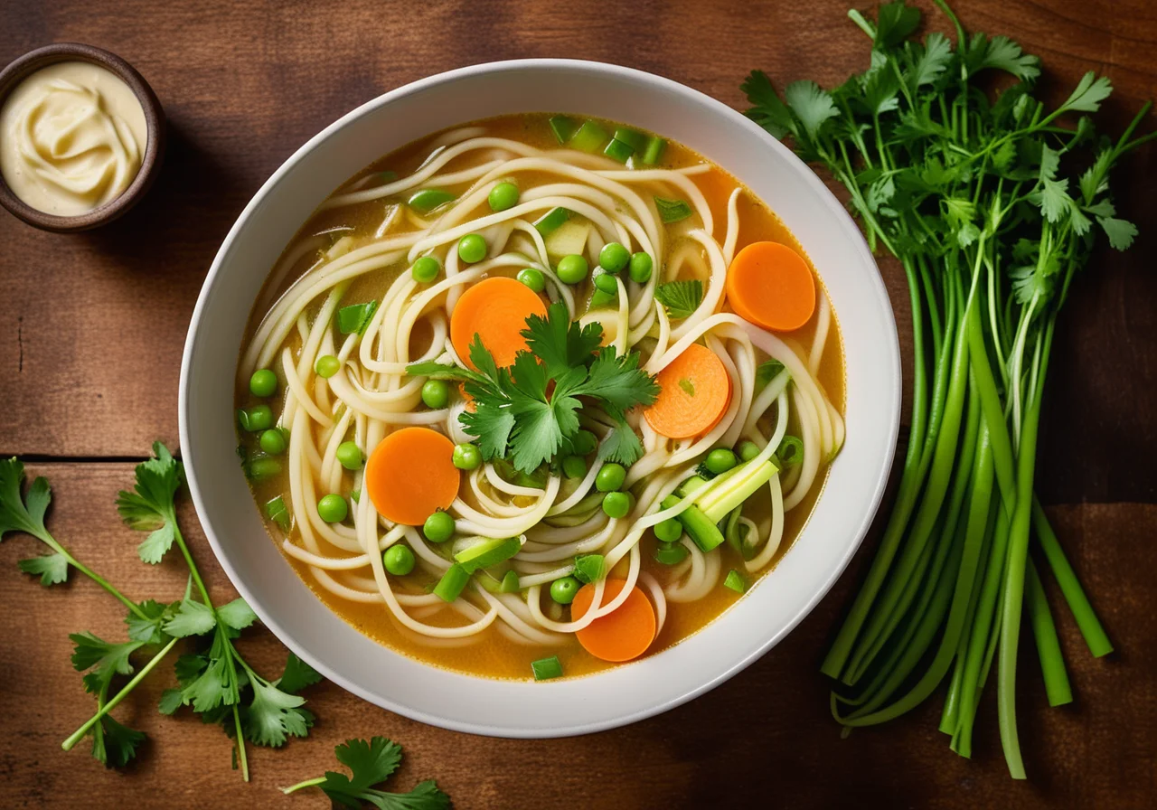 Vegetable Noodle Soup