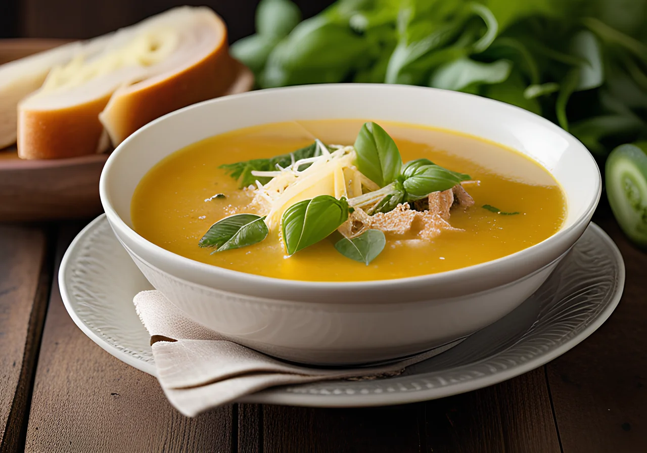 Vegetable Soup with Turkey