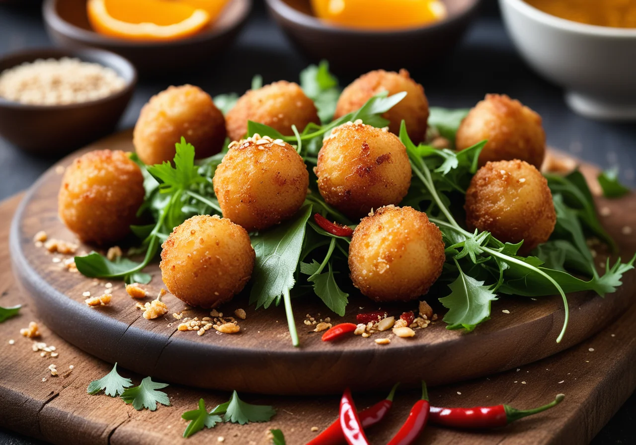 Fried Scampi Balls