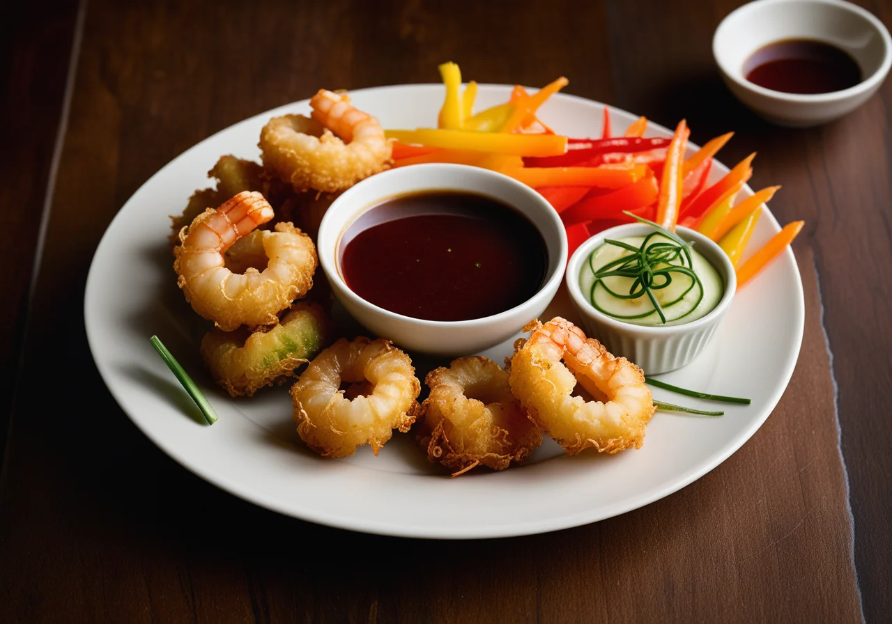 Colorful Mixed Tempura