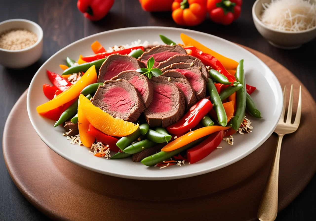 Vegetable Stir-Fry with Beef