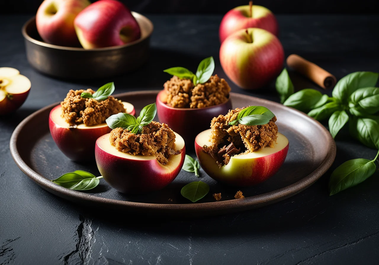 Stuffed Apples with Chicken Liver