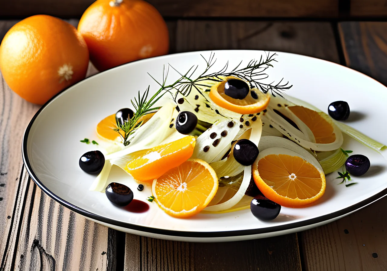 Fennel-Orange Salad with Olives