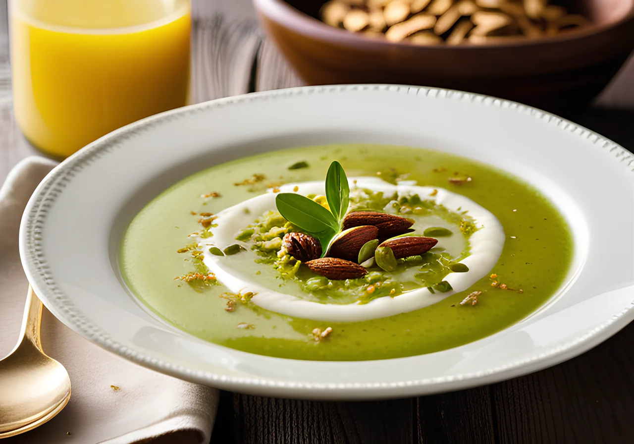 Foamy Asparagus Soup