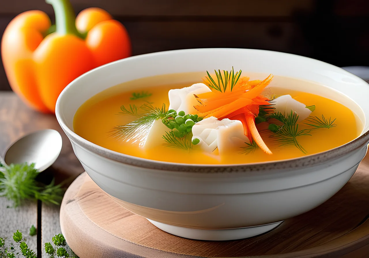 Fish Soup with Vegetables