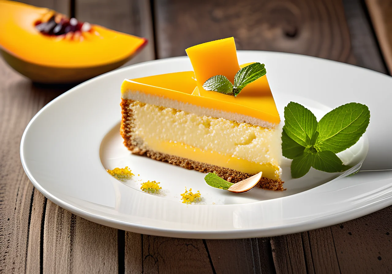 Mango Mousse Cake