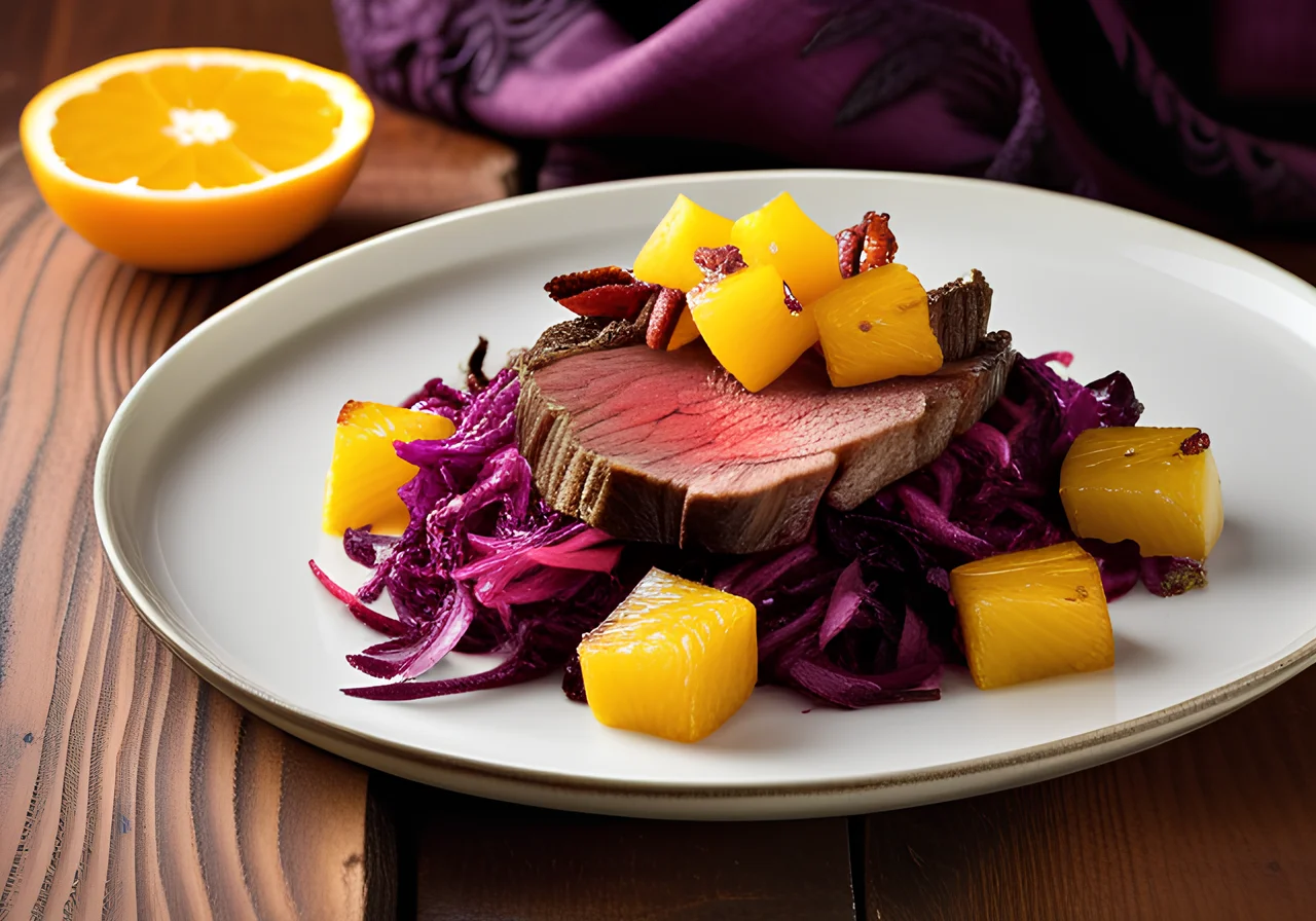 Venison with Orange Sauce