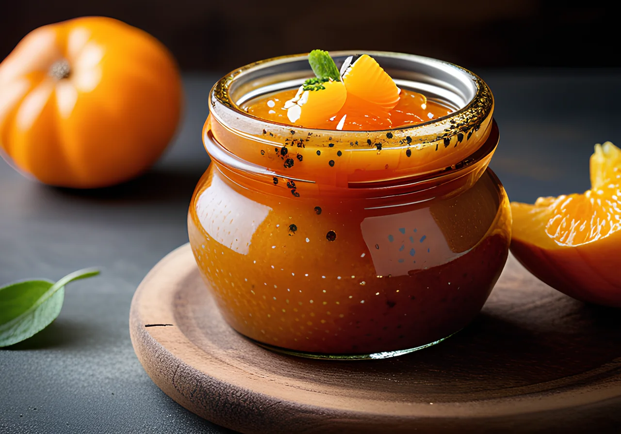 Pumpkin Jam with Citrus Fruits