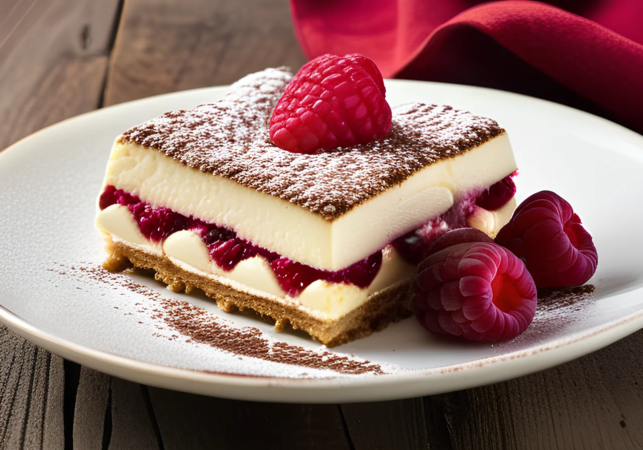 Raspberry Tiramisu