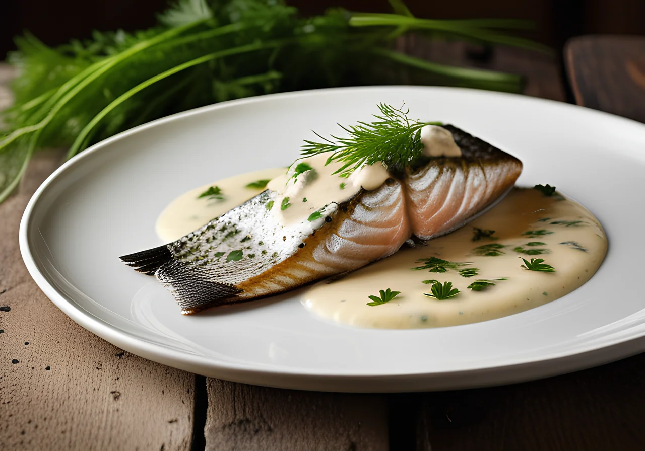 Trout with Wine Sauce