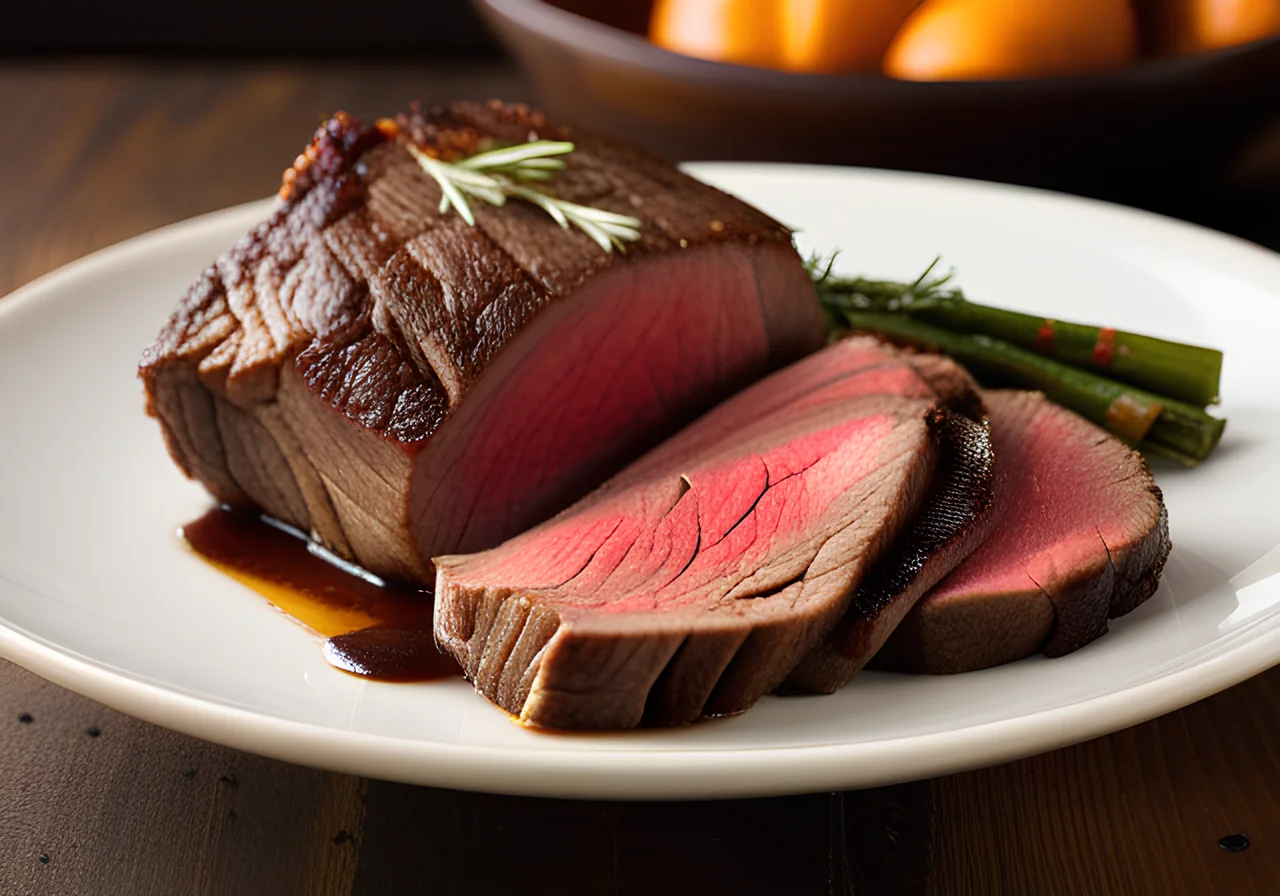 Marinated Venison Roast