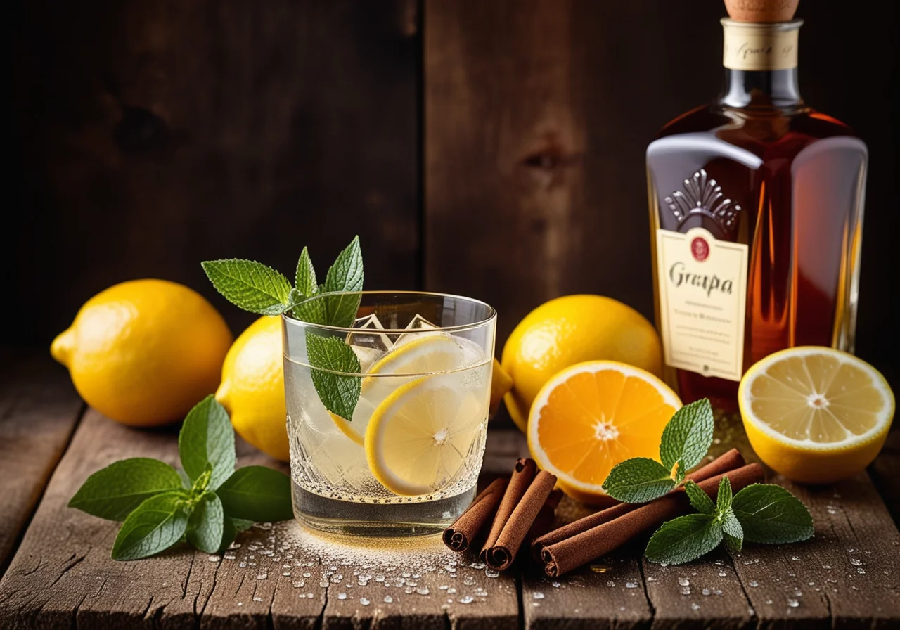 Grappa in Various Flavors