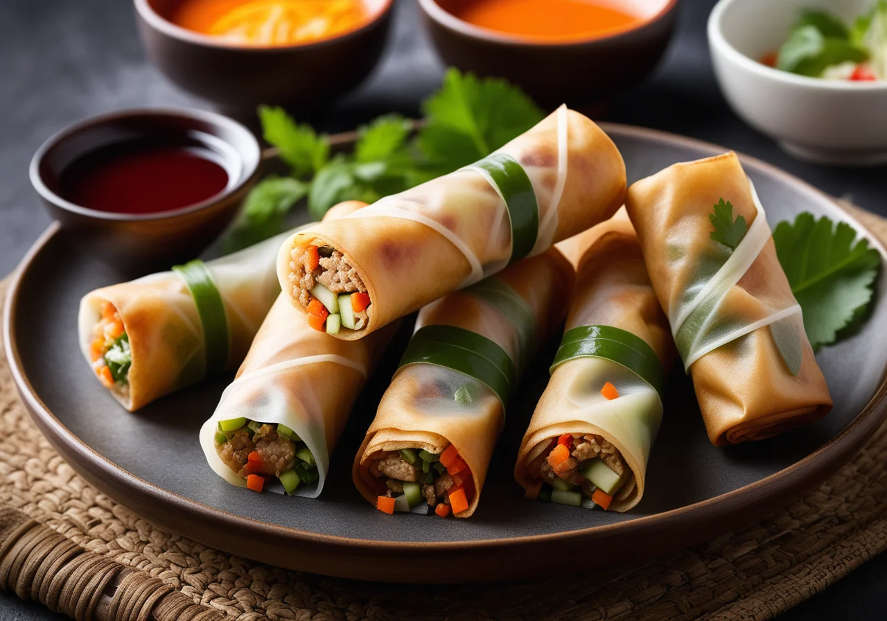 Vegetarian Spring Rolls