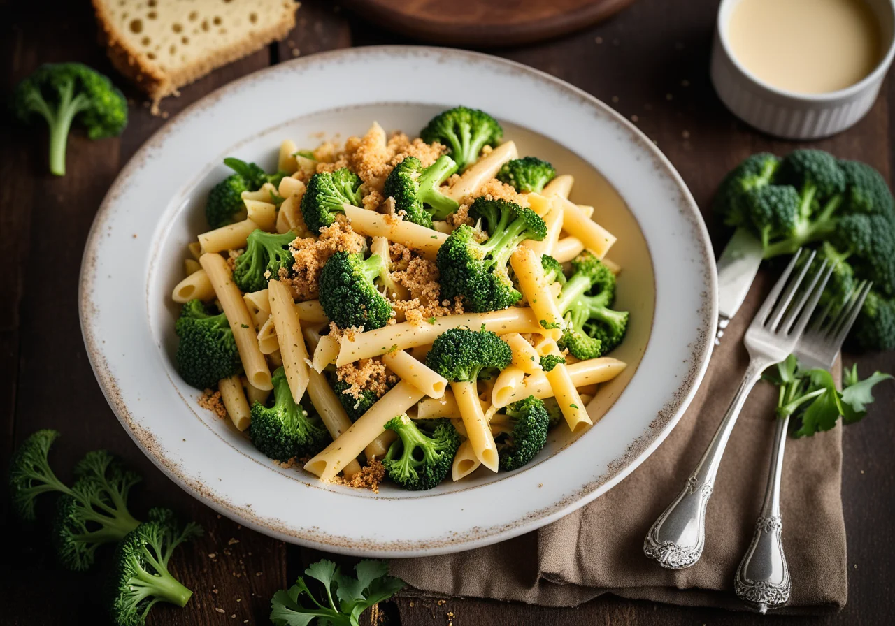 Pasta with Broccoli and Cheese