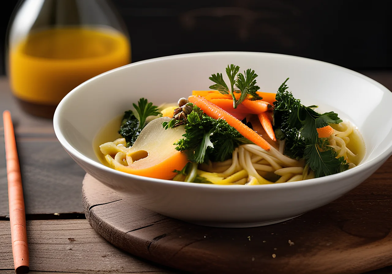 Winter Vegetable Noodle Stew
