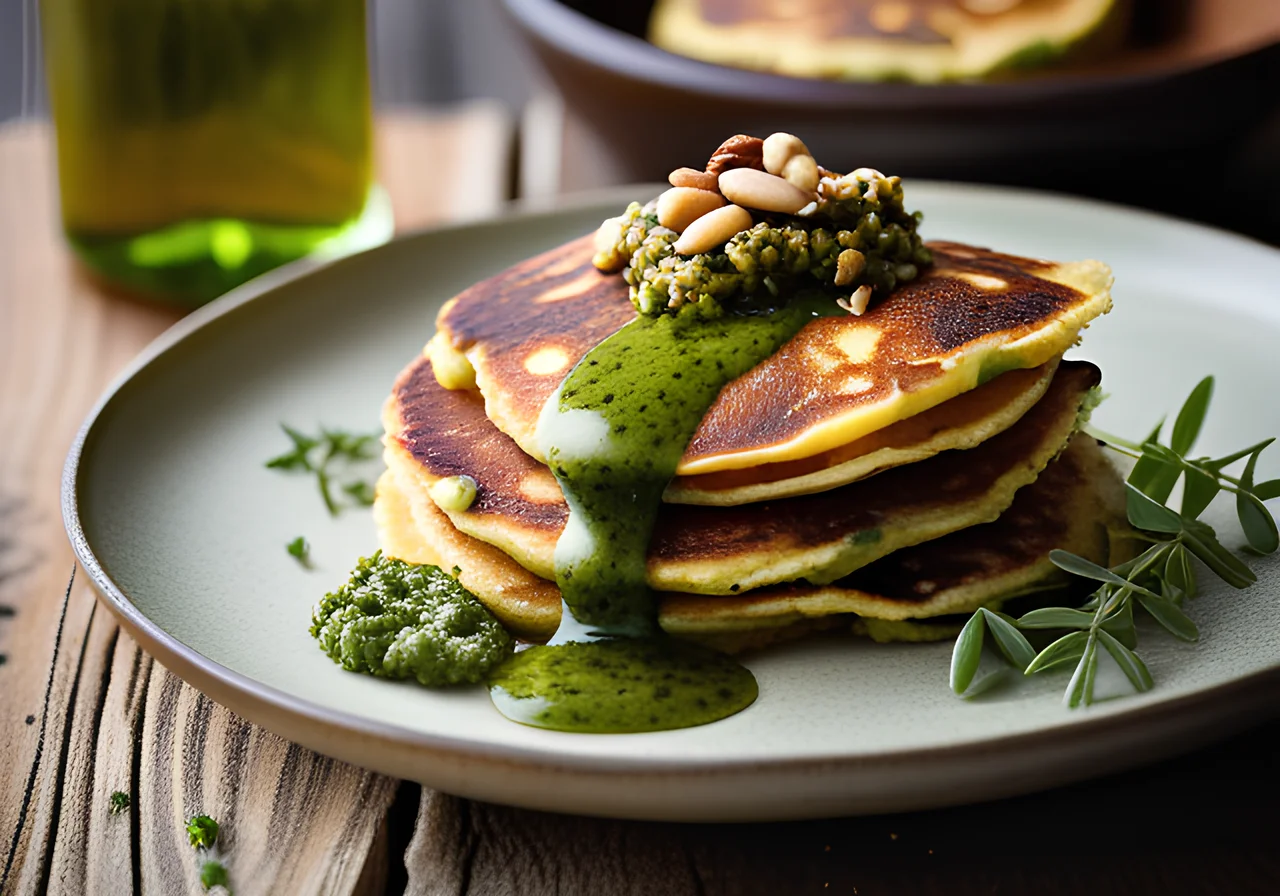 Tofu Veggie Pancakes