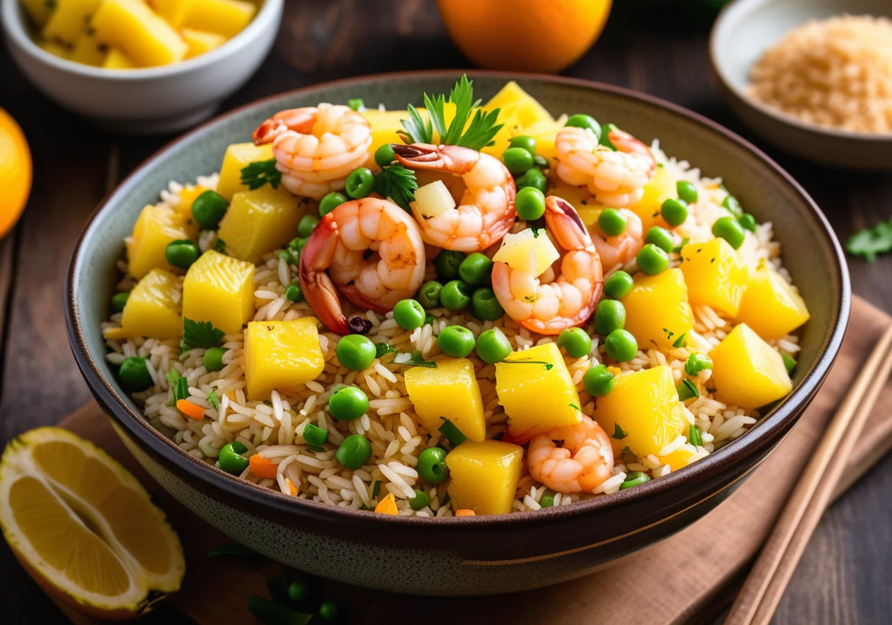 Pineapple Shrimp Rice