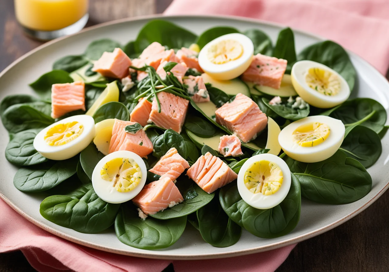Salmon Egg Salad