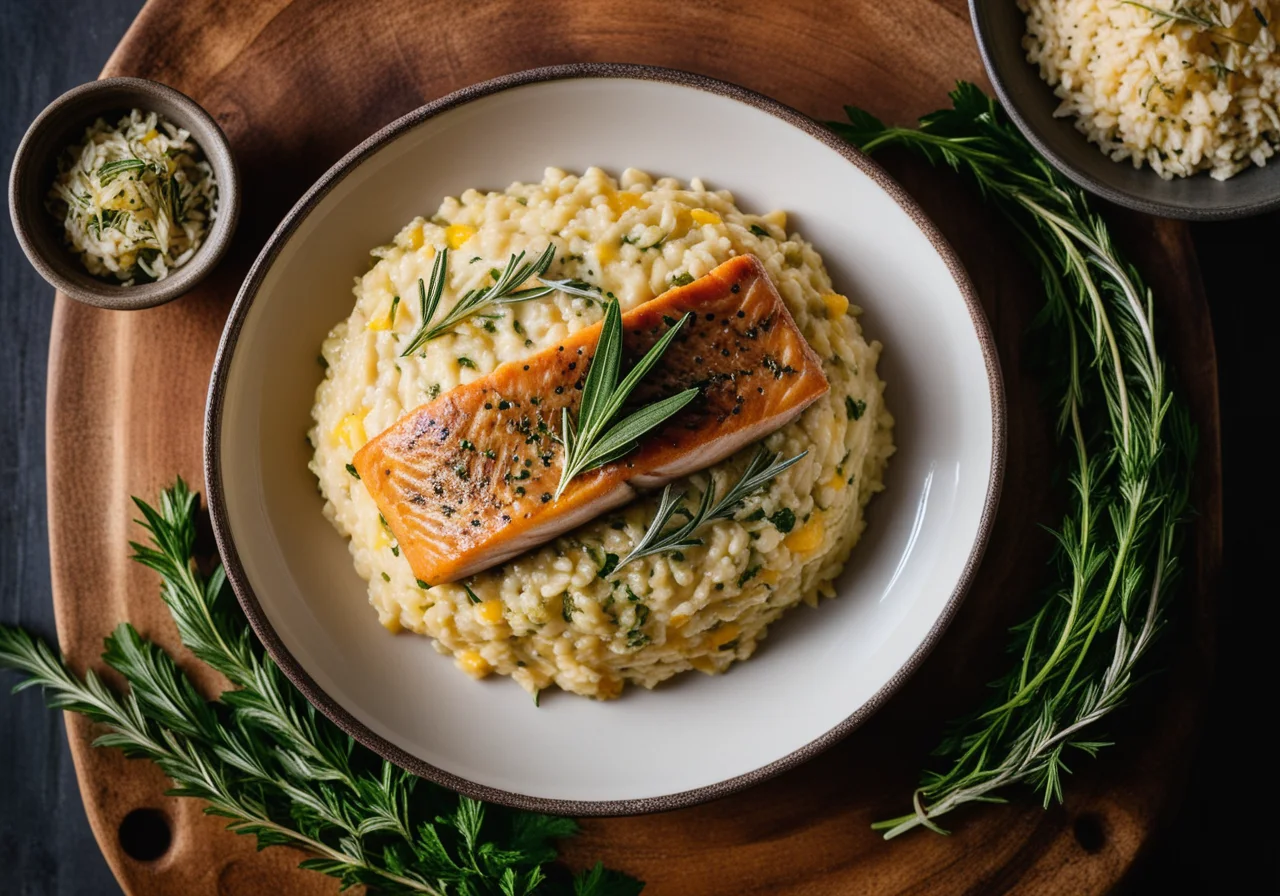 Trout Risotto
