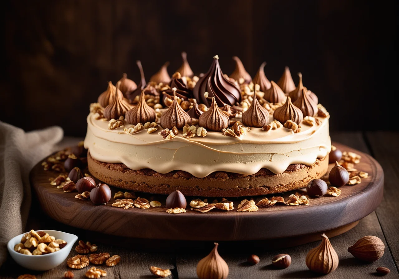 Hazelnut Meringue Cake