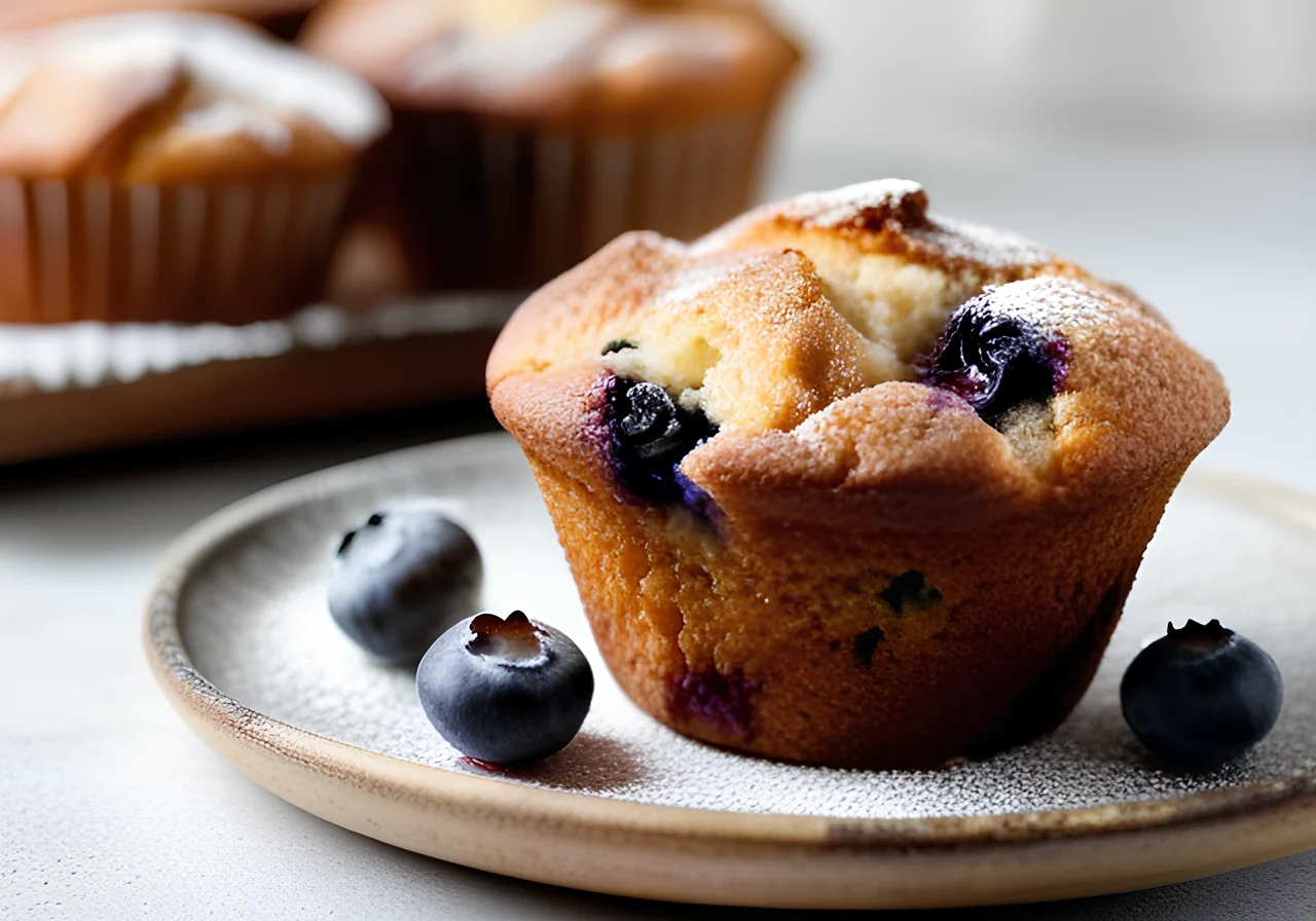 Breakfast Blueberry Muffins for the Thermomix®