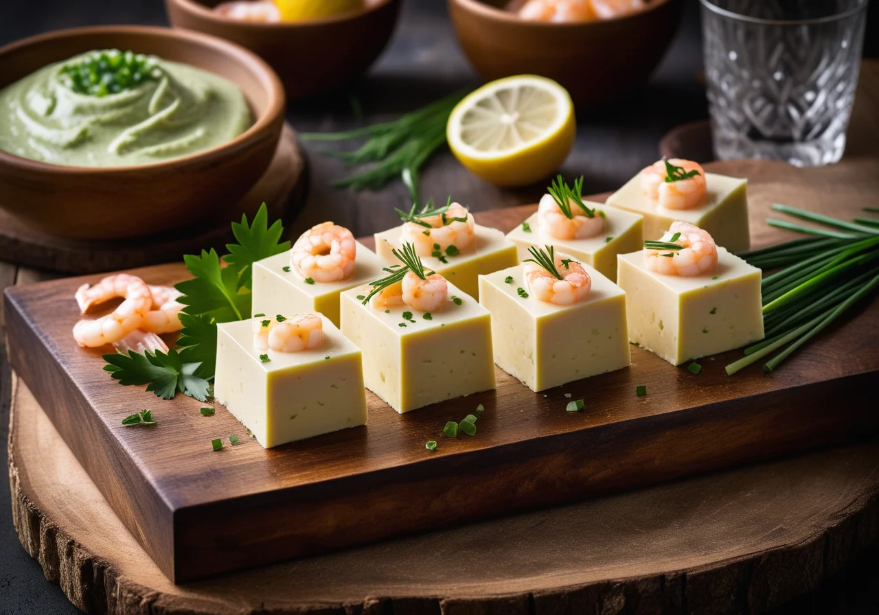 Pike Terrine with Shrimp