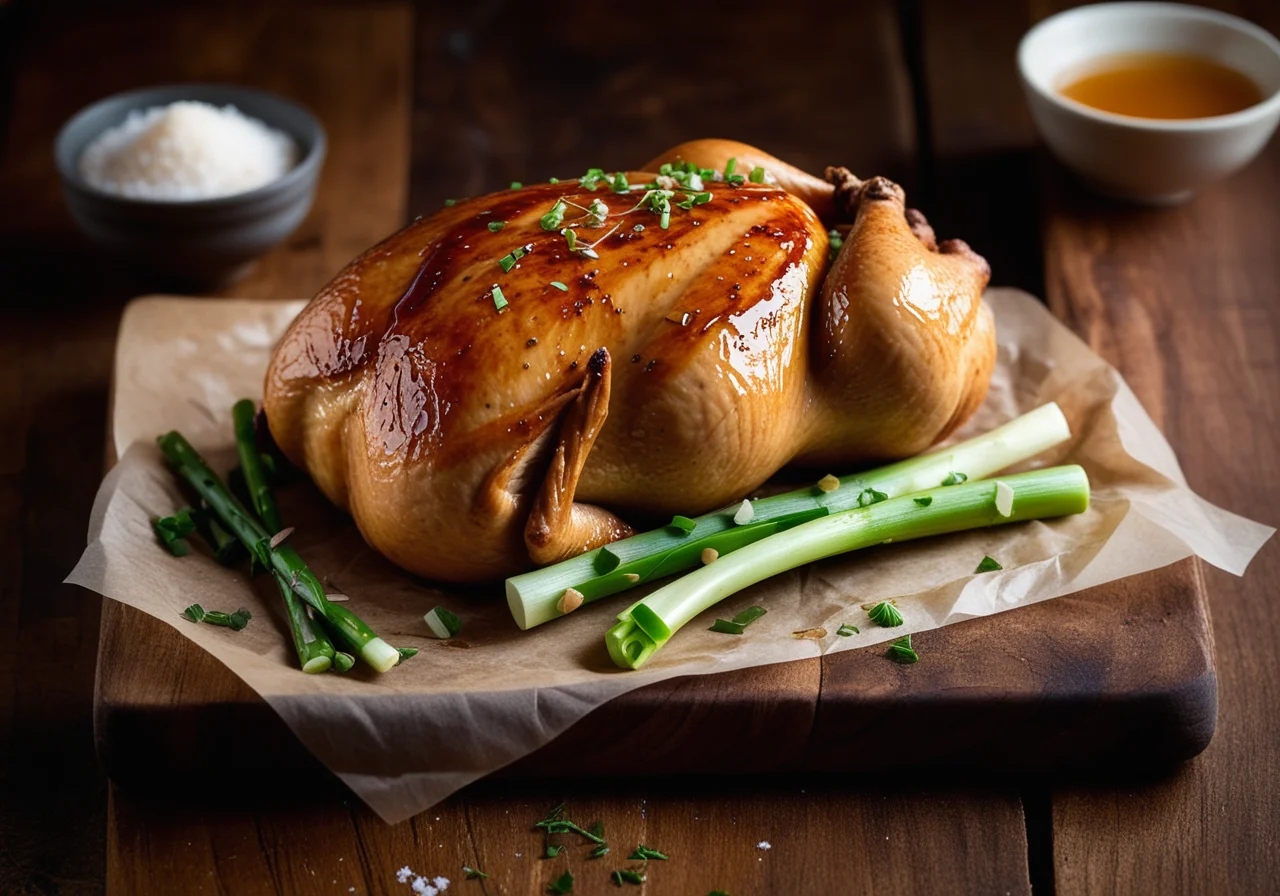 Chicken Breast baked in Parchment