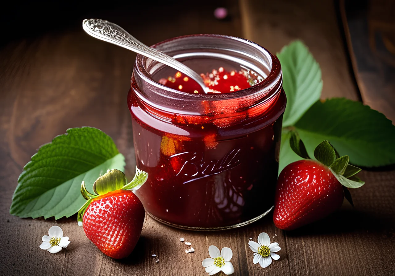 Strawberry Elderflower Jam