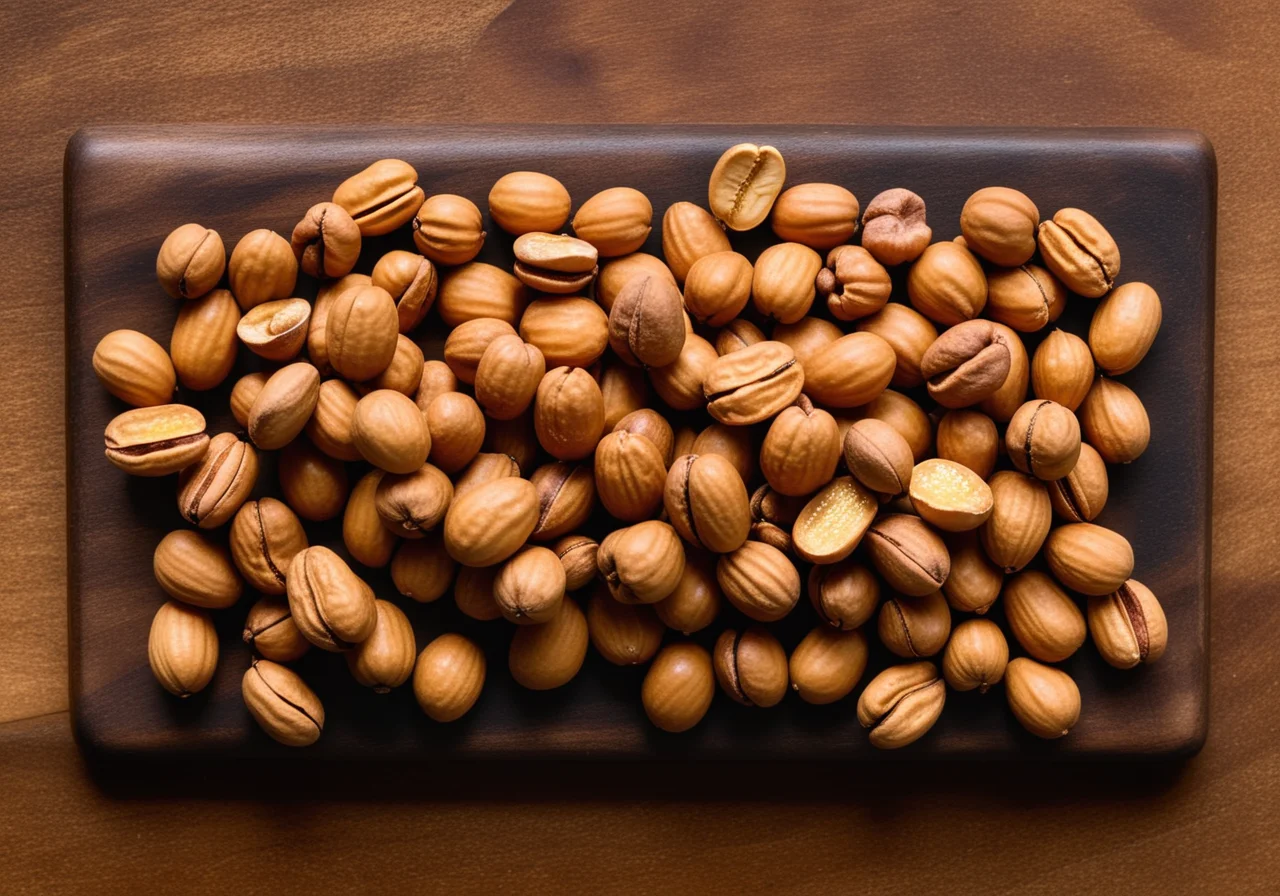 Caramel Splits with Peanuts