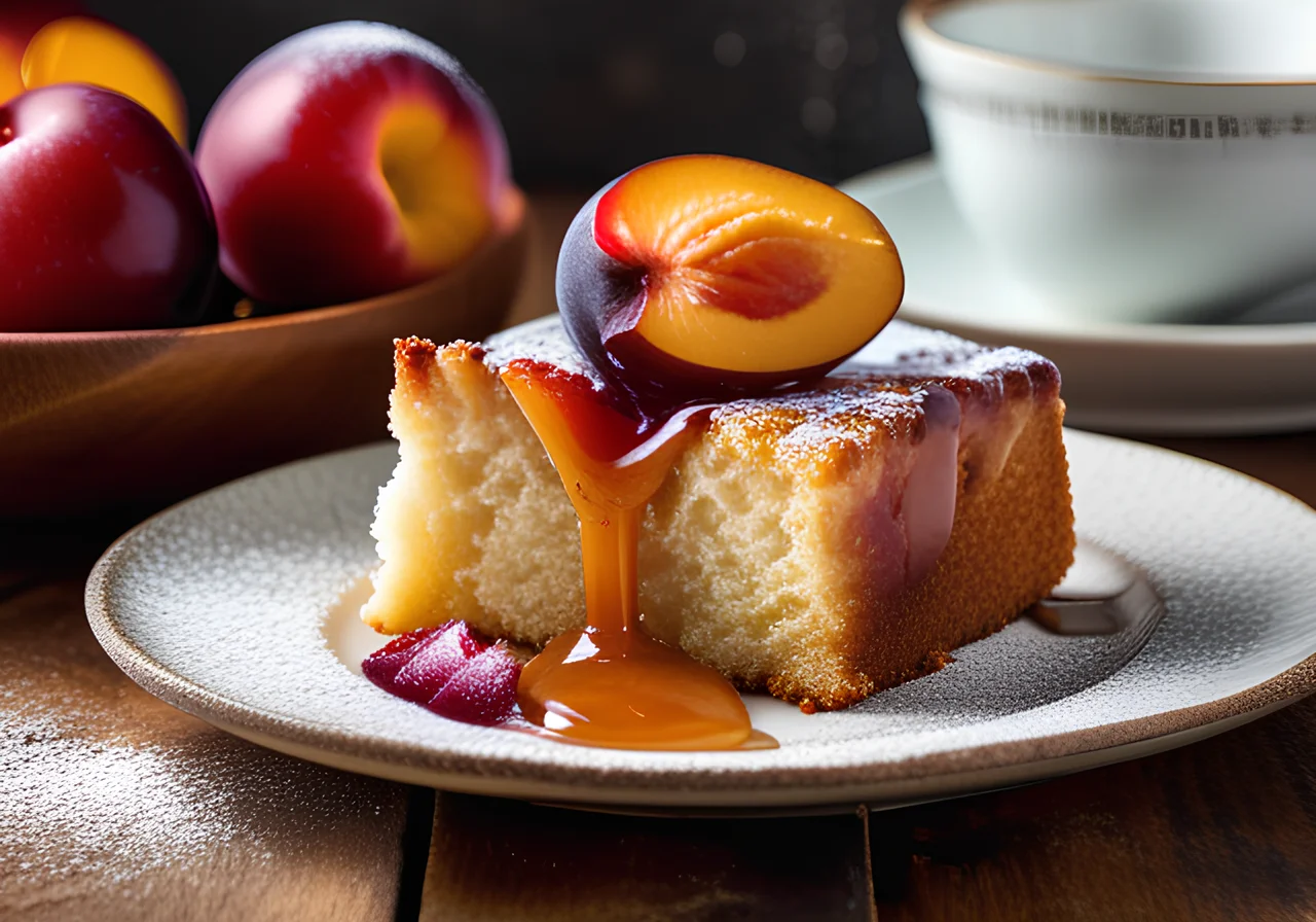Vegan Plum Cake