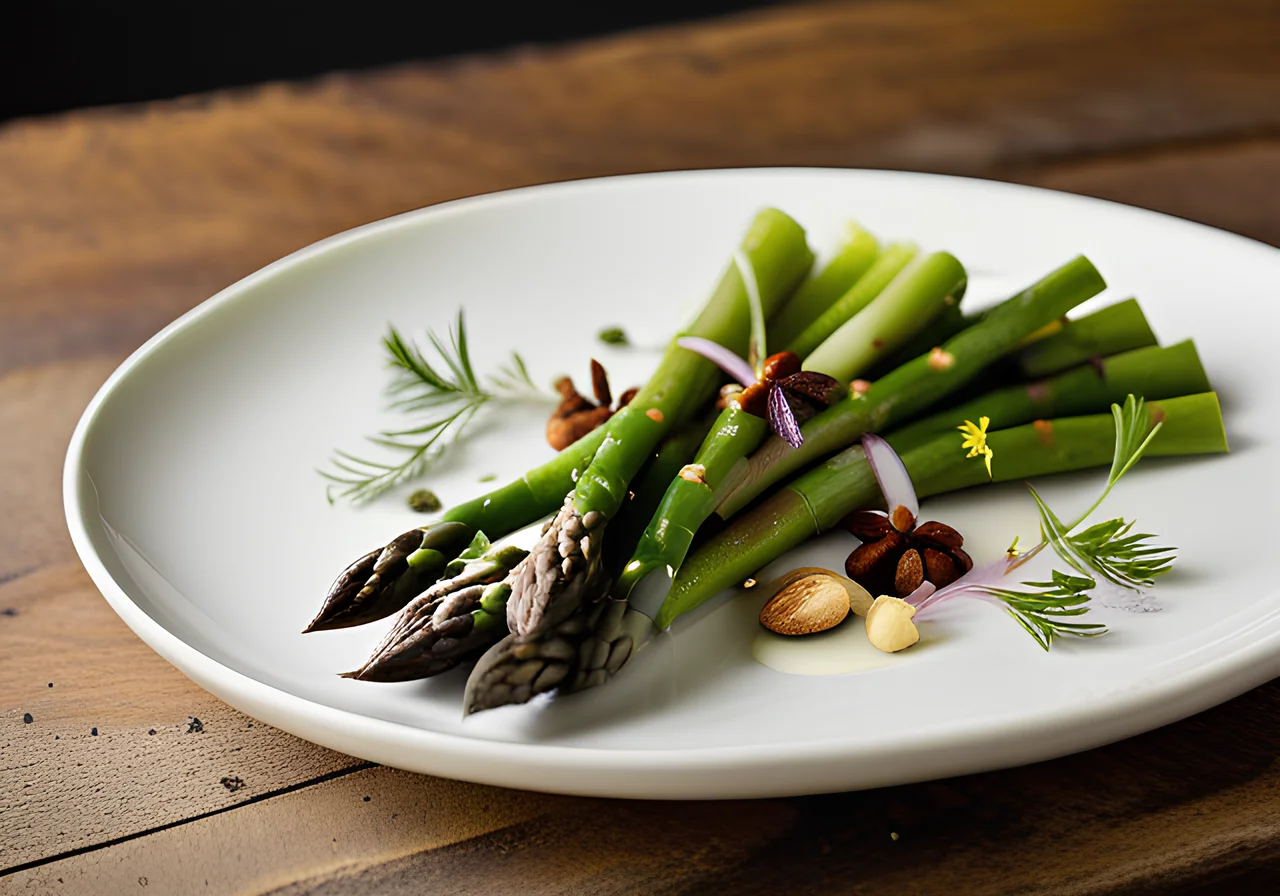 Green Asparagus with Herbs