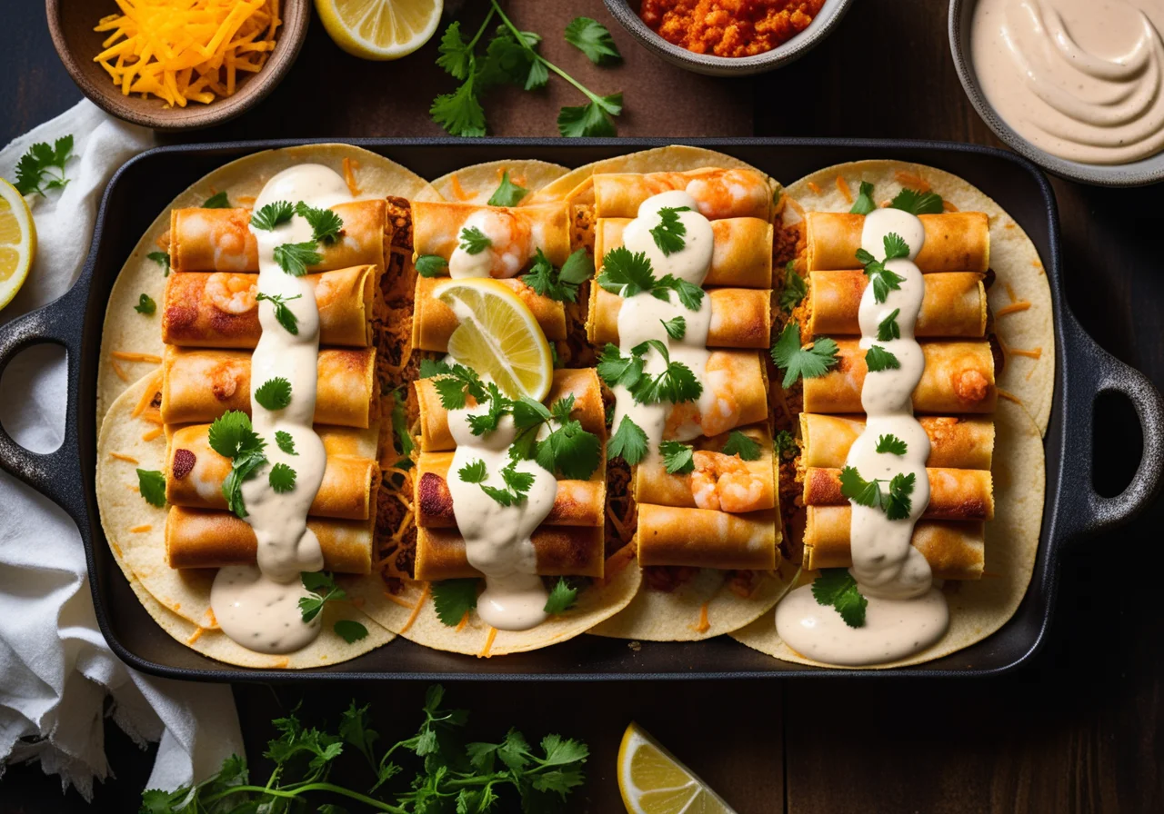 Shrimp Enchiladas
