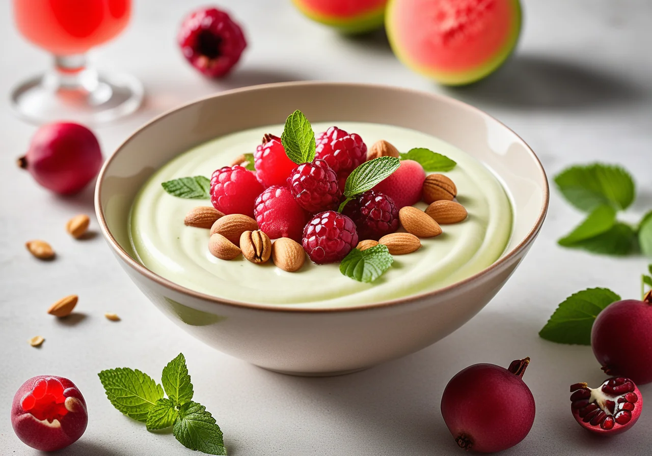Melon Yogurt Cream