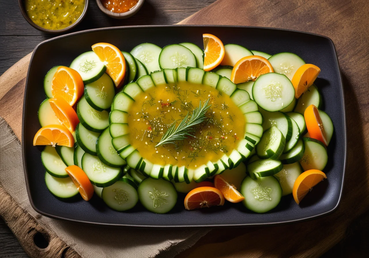 Pikantes Senf-Gurken-Relish