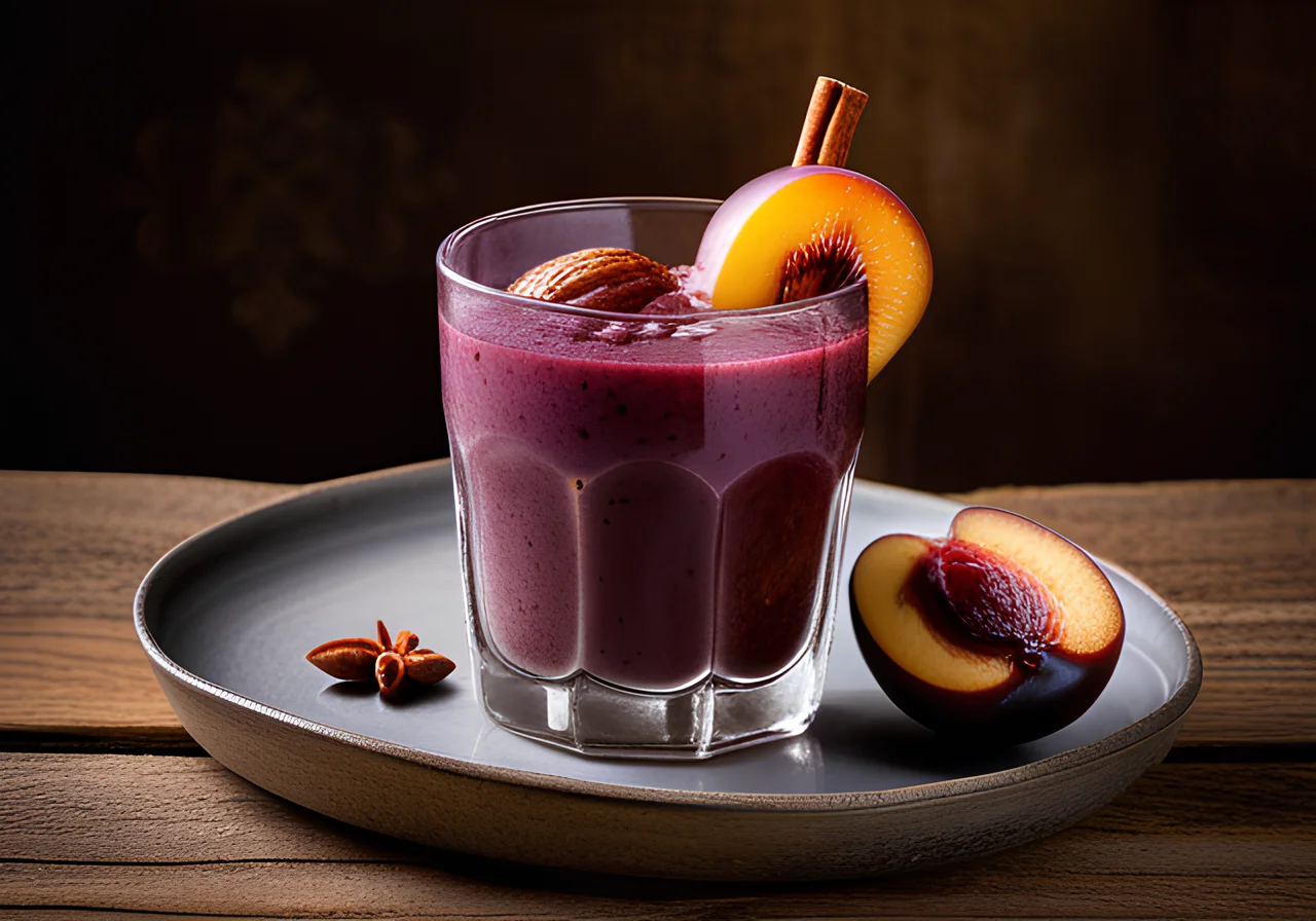 Plum-Date Shake