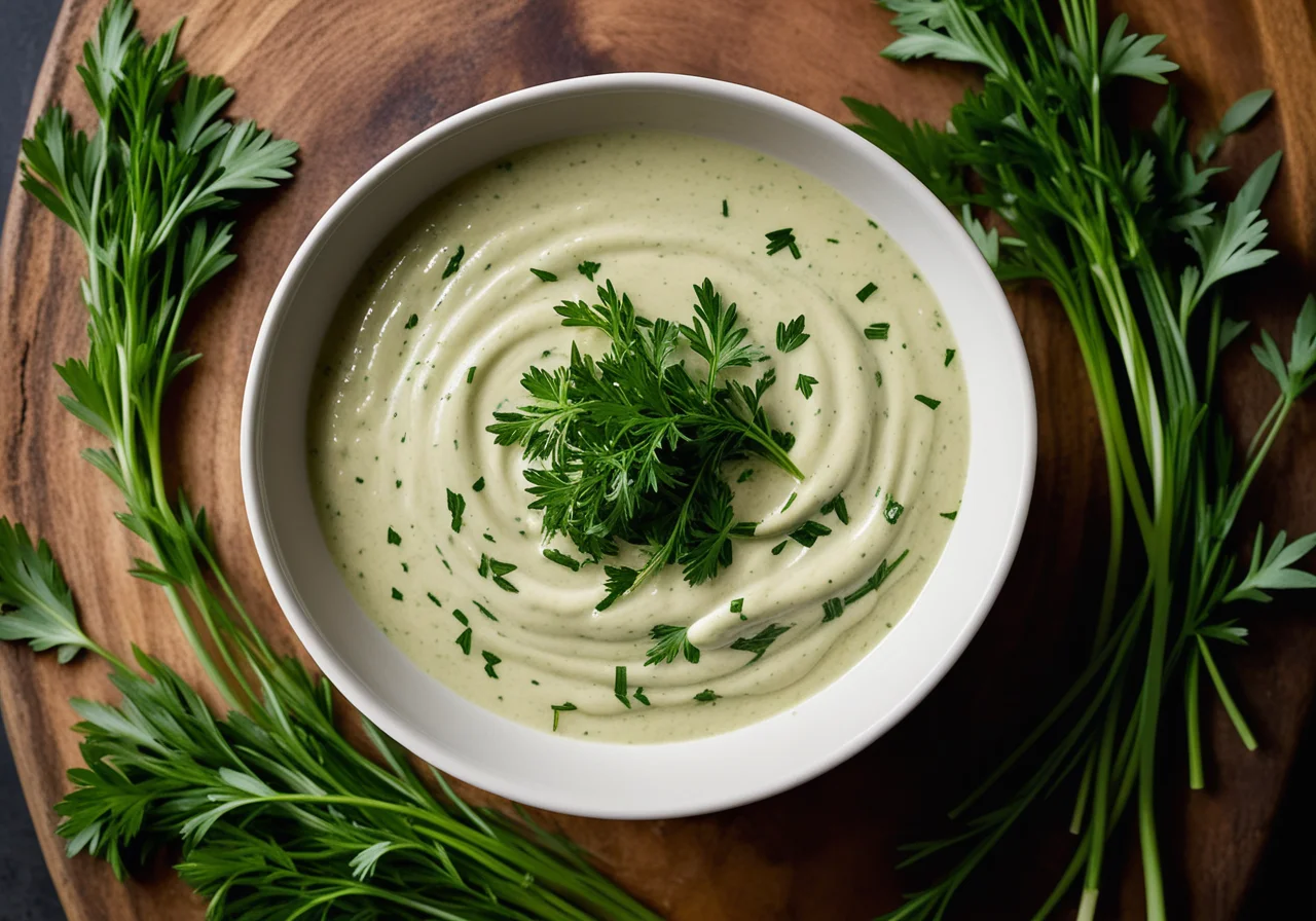 Creamy Snøfrisk Herb Sauce
