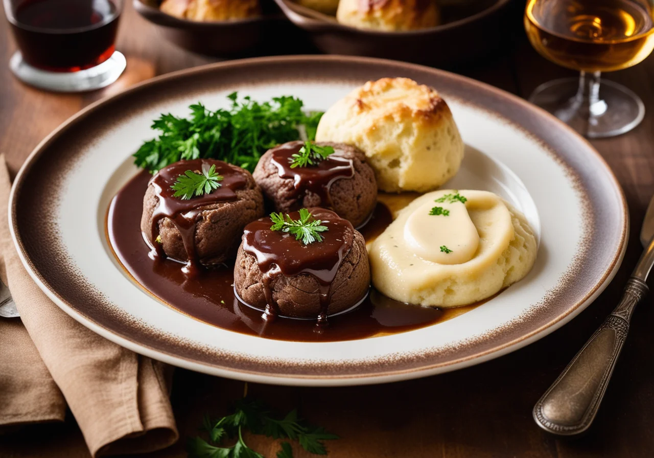 Sauerbraten with Bread Dumplings