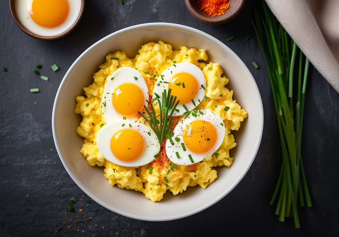 Microwave Scrambled Eggs