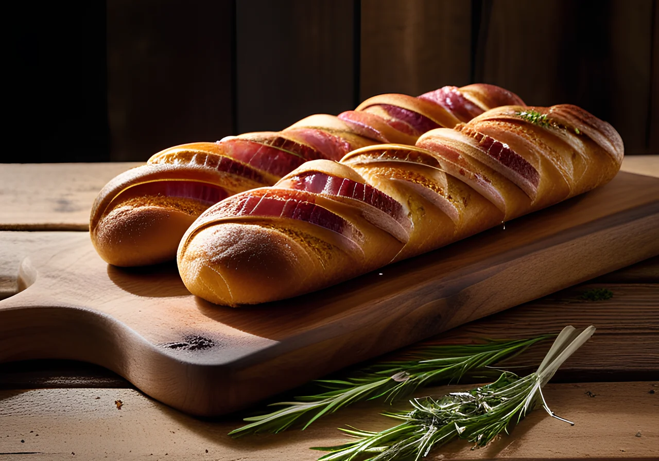 Stick Bread with Bacon