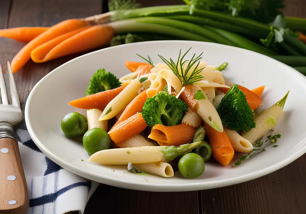 Pasta with Spring Vegetables