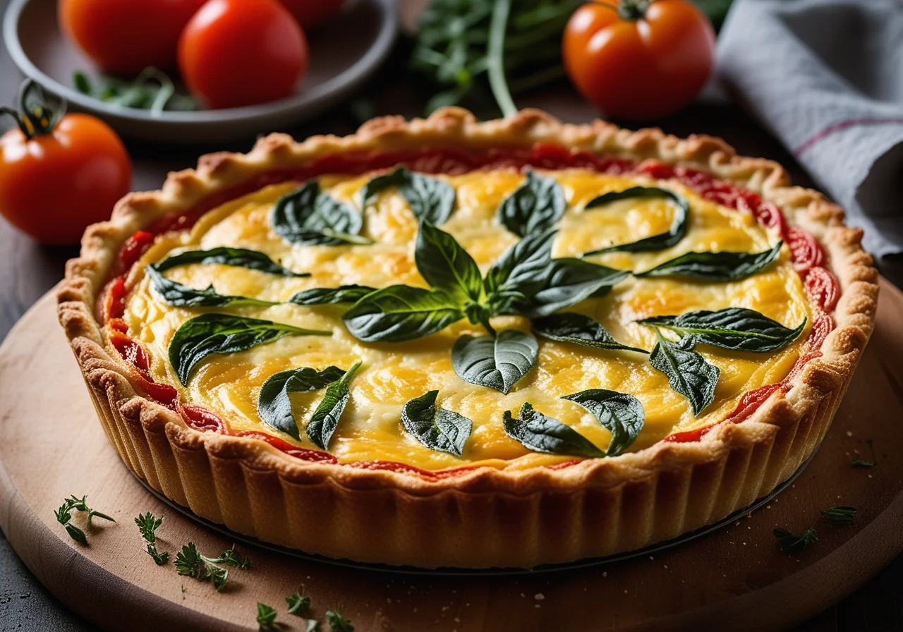 Vegetable Quiche